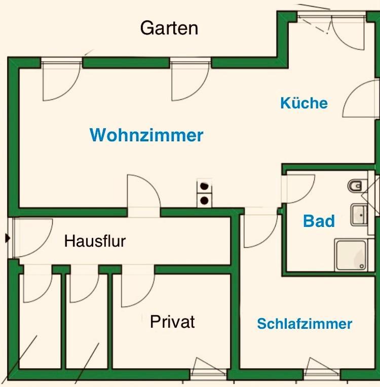 Ferienwohnung Green Garden Berlin Exterior photo